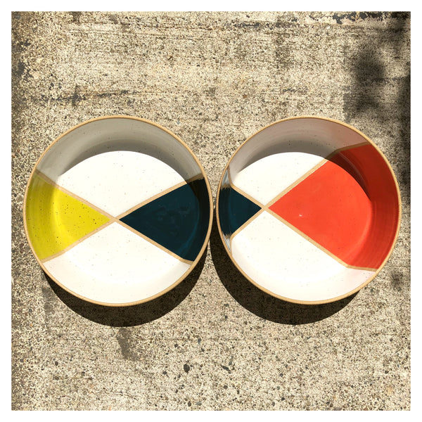 Bowls (large), pair