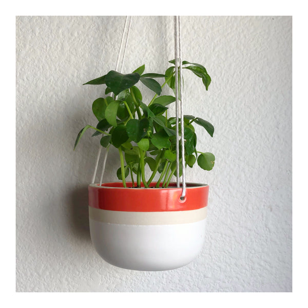 large ceramic hanging planter Hanging Planter (large)